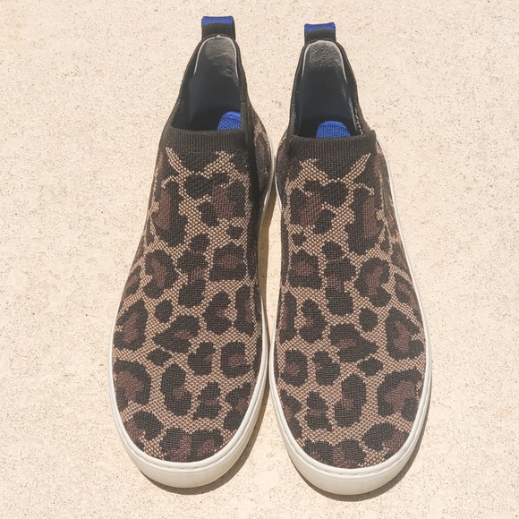 Rothy’s The Chelsea Boot Wildcat Animal Print 8.5 - Picture 3 of 8